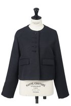 【オブリオ/AUBRIOT】のリッチェリアンティーククロス クルーネックジャケット ネイビー|ID: prp329100003876069 ipo3291000000036223661