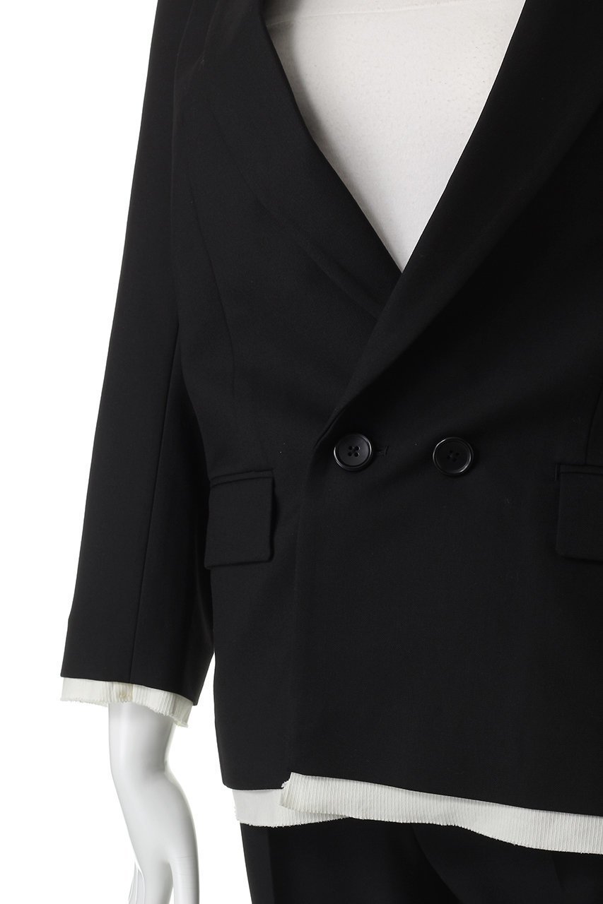 【エリオポール/heliopole】のthe ELLISON ジャケット 人気、トレンドファッション・服の通販 founy(ファニー) 　ファッション　Fashion　レディースファッション　Fashion for Women　アウター　Coat / Outerwear Collection　レディースジャケット・軽アウター　Jackets　ジャケット　Jacket, Outerwear　ストレッチ　Stretch, Stretchy Fabric　ダブル　Double, Double-Breasted　トライアングル　Triangle, Triangular Shape　フラップ　Flap, Flap Pocket　ポケット　Pocket, Pocket Detail　定番　Standard, Basic Item　新作・新入荷　New Arrivals / New In　秋　Autumn　other-5|ID: prp329100003877510 ipo3291000000033787529