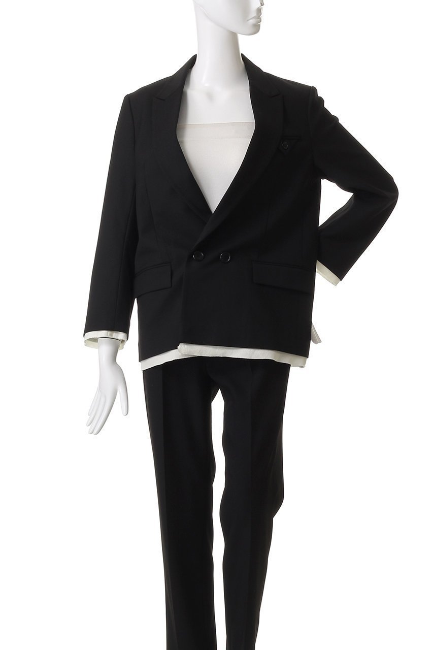 【エリオポール/heliopole】のthe ELLISON ジャケット 人気、トレンドファッション・服の通販 founy(ファニー) 　ファッション　Fashion　レディースファッション　Fashion for Women　アウター　Coat / Outerwear Collection　レディースジャケット・軽アウター　Jackets　ジャケット　Jacket, Outerwear　ストレッチ　Stretch, Stretchy Fabric　ダブル　Double, Double-Breasted　トライアングル　Triangle, Triangular Shape　フラップ　Flap, Flap Pocket　ポケット　Pocket, Pocket Detail　定番　Standard, Basic Item　秋　Autumn　other-2|ID: prp329100003877510 ipo3291000000035742771