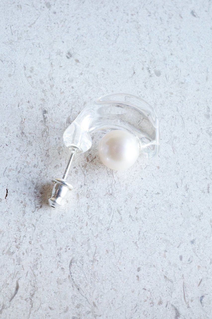 【レム/Lemme】の【ELLE SHOP限定】Snowflake Pearl ピアス 人気、トレンドファッション・服の通販 founy(ファニー) 　ファッション　Fashion　レディースファッション　Fashion for Women　ジュエリー　Jewelry　ファッションリング　Fashion Rings　イヤリング・フープ・ドロップタイプ　Hoop, Drop & Clip Earrings　イヤリング　Earrings　ガラス　Glass, Glassware　パール　Pearl, Pearl Accent　エレガント 上品　Elegant　other-4|ID: prp329100003877541 ipo3291000000031378753