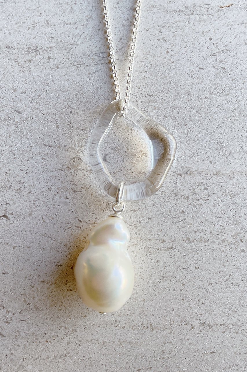 【レム/Lemme】の【ELLE SHOP限定】Baroque Pearl ネックレス 人気、トレンドファッション・服の通販 founy(ファニー) 　ファッション　Fashion　レディースファッション　WOMEN　ジュエリー　Jewelry　ネックレス　Necklaces　ガラス　Glass　ネックレス　Necklace　バロック　Baroque　パール　Pearl　other-3|ID: prp329100003877542 ipo3291000000031378760