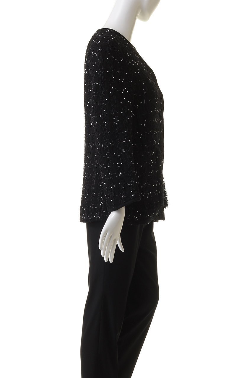 【デパリエ/DEPAREILLE】のツイードチェックノーカラージャケット 人気、トレンドファッション・服の通販 founy(ファニー) 　ファッション　Fashion　レディースファッション　Fashion for Women　アウター　Coat / Outerwear Collection　レディースジャケット・軽アウター　Jackets　ノーカラージャケット / シンプル上品コーデ　Collarless Jackets　オーガンジー　Organza Fabric　ジャケット　Jacket, Outerwear　チェック　Check, Plaid, Tartan　ツイード　Twill, Twill Weave　パイピング　Piping, Trim Design　リネン　Linen, Linen Fabric　エレガント 上品　Elegant　夏　Summer　other-3|ID: prp329100003877564 ipo3291000000036223649