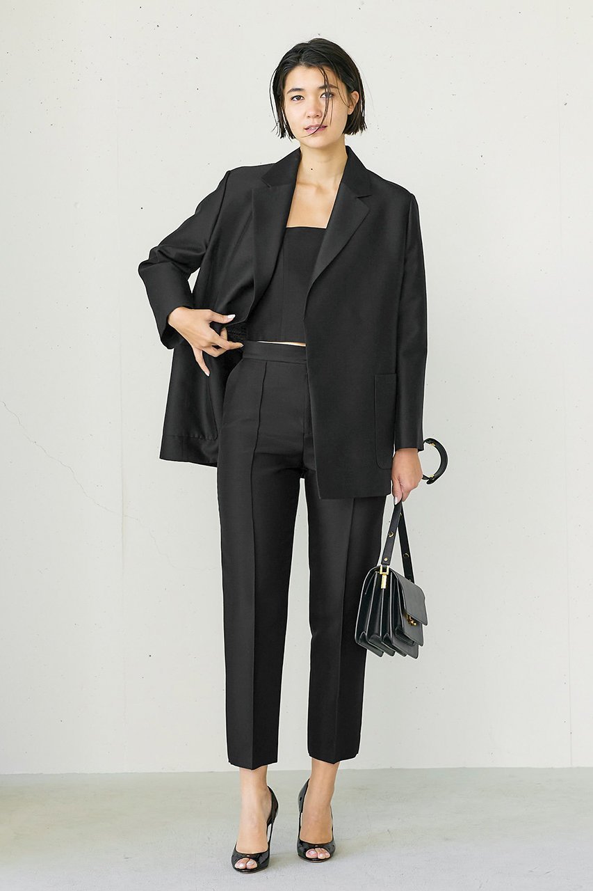 【ジェイドット/j.】のシルクウールタフタオーバーサイズジャケット 人気、トレンドファッション・服の通販 founy(ファニー) 　ファッション　Fashion　レディースファッション　WOMEN　アウター　Coat Outerwear　ジャケット　Jackets　おすすめ　Recommend　シルク　Silk　ジャケット　Jacket　セットアップ　Set Up　パーティ　Party　ビスチェ　Bustier　エレガント 上品　Elegant　other-7|ID: prp329100003877568 ipo3291000000031378847