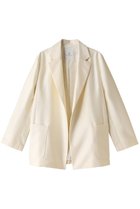 【ジェイドット/j.】のシルクウールタフタオーバーサイズジャケット 人気、トレンドファッション・服の通販 founy(ファニー) ファッション Fashion レディースファッション Fashion for Women アウター Coat / Outerwear Collection レディースジャケット・軽アウター Jackets おすすめ Recommended / Our Picks シルク Silk, 100% Silk ジャケット Jacket, Outerwear セットアップ Set-Up, Coordinated Outfit パーティ Party, Party Style ビスチェ Bustier, Corset Top エレガント 上品 Elegant thumbnail ホワイト|ID: prp329100003877568 ipo3291000000036797686