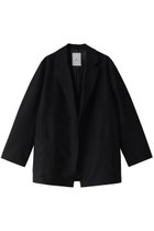 【ジェイドット/j.】のシルクウールタフタオーバーサイズジャケット 人気、トレンドファッション・服の通販 founy(ファニー) ファッション Fashion レディースファッション Fashion for Women アウター Coat / Outerwear Collection レディースジャケット・軽アウター Jackets おすすめ Recommended / Our Picks シルク Silk, 100% Silk ジャケット Jacket, Outerwear セットアップ Set-Up, Coordinated Outfit パーティ Party, Party Style ビスチェ Bustier, Corset Top エレガント 上品 Elegant thumbnail ブラック|ID: prp329100003877568 ipo3291000000036797687