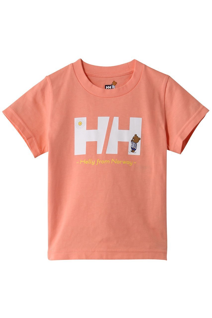 【ヘリーハンセン/HELLY HANSEN / KIDS】の【KIDS】ショートスリーブ HH ヘリーベアTシャツ インテリア・キッズ・メンズ・レディースファッション・服の通販 founy(ファニー) 　ファッション　Fashion　キッズファッション　KIDS　トップス・カットソー　Tops/Tees/Kids　ショート　Short　スリーブ　Sleeve　シアーオレンジ|ID: prp329100003879356 ipo3291000000029974373