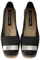 【セルジオ ロッシ/SERGIO ROSSI】のsr1 ESPADRILLAS フラットシューズ 人気、トレンドファッション・服の通販 founy(ファニー) ファッション Fashion レディースファッション Fashion for Women エレガント 上品 Elegant コレクション Collection, Seasonal Line シューズ Shoes, Footwear シルバー Silver, Metallic Silver ジュート Jute, Natural Fiber セットアップ Set-Up, Coordinated Outfit フィット Fit, Slim Fit フラット Flat, Flat Shoes メタリック Metallic, Shiny Finish モチーフ Motif, Design Theme リネン Linen, Linen Fabric 夏 Summer 春 Spring S/S・春夏 SS, Spring/Summer, Warm Season thumbnail ブラック|ID: prp329100003879389 ipo3291000000036081543