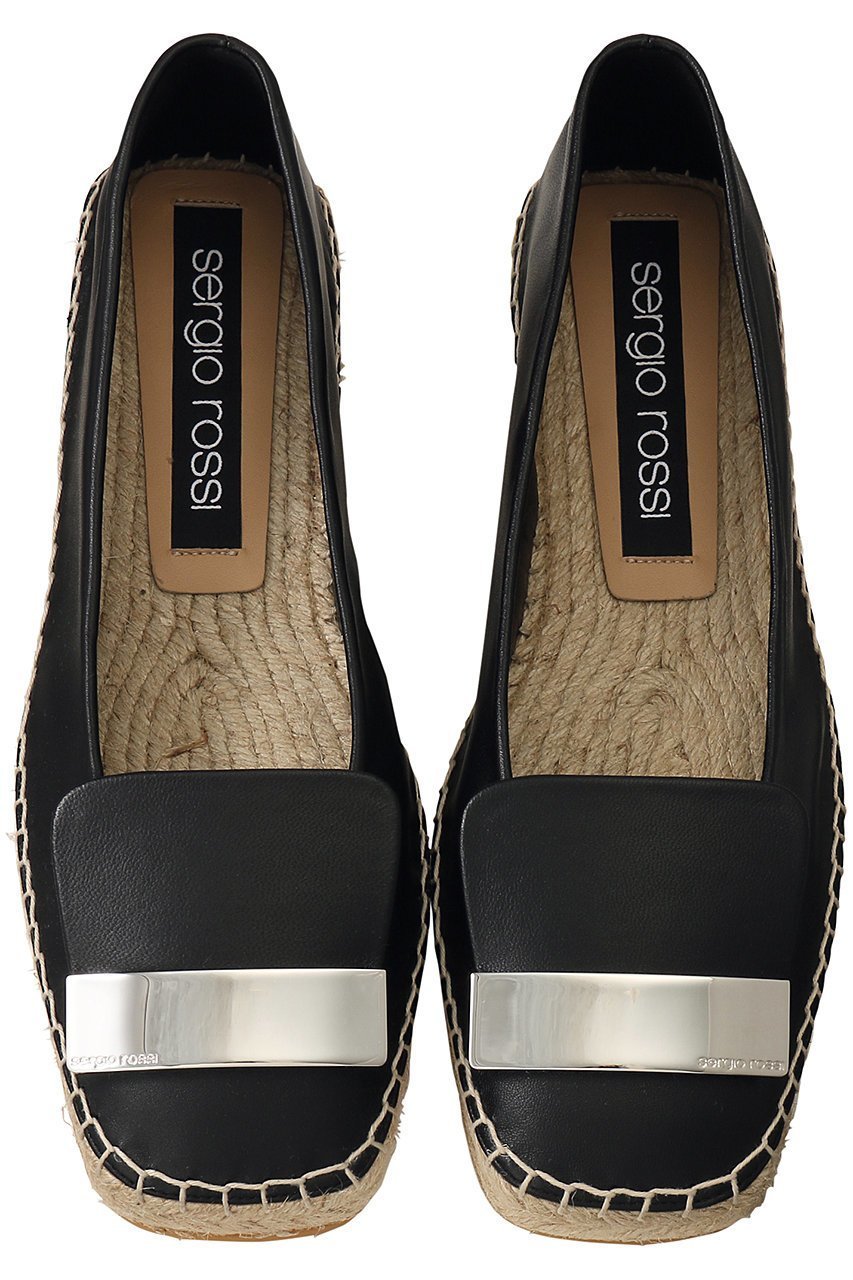 【セルジオ ロッシ/SERGIO ROSSI】のsr1 ESPADRILLAS フラットシューズ 人気、トレンドファッション・服の通販 founy(ファニー) 　ファッション　Fashion　レディースファッション　Fashion for Women　エレガント 上品　Elegant　コレクション　Collection, Seasonal Line　シューズ　Shoes, Footwear　シルバー　Silver, Metallic Silver　ジュート　Jute, Natural Fiber　セットアップ　Set-Up, Coordinated Outfit　フィット　Fit, Slim Fit　フラット　Flat, Flat Shoes　メタリック　Metallic, Shiny Finish　モチーフ　Motif, Design Theme　リネン　Linen, Linen Fabric　夏　Summer　春　Spring　S/S・春夏　SS, Spring/Summer, Warm Season　 other-1|ID: prp329100003879389 ipo3291000000036601783