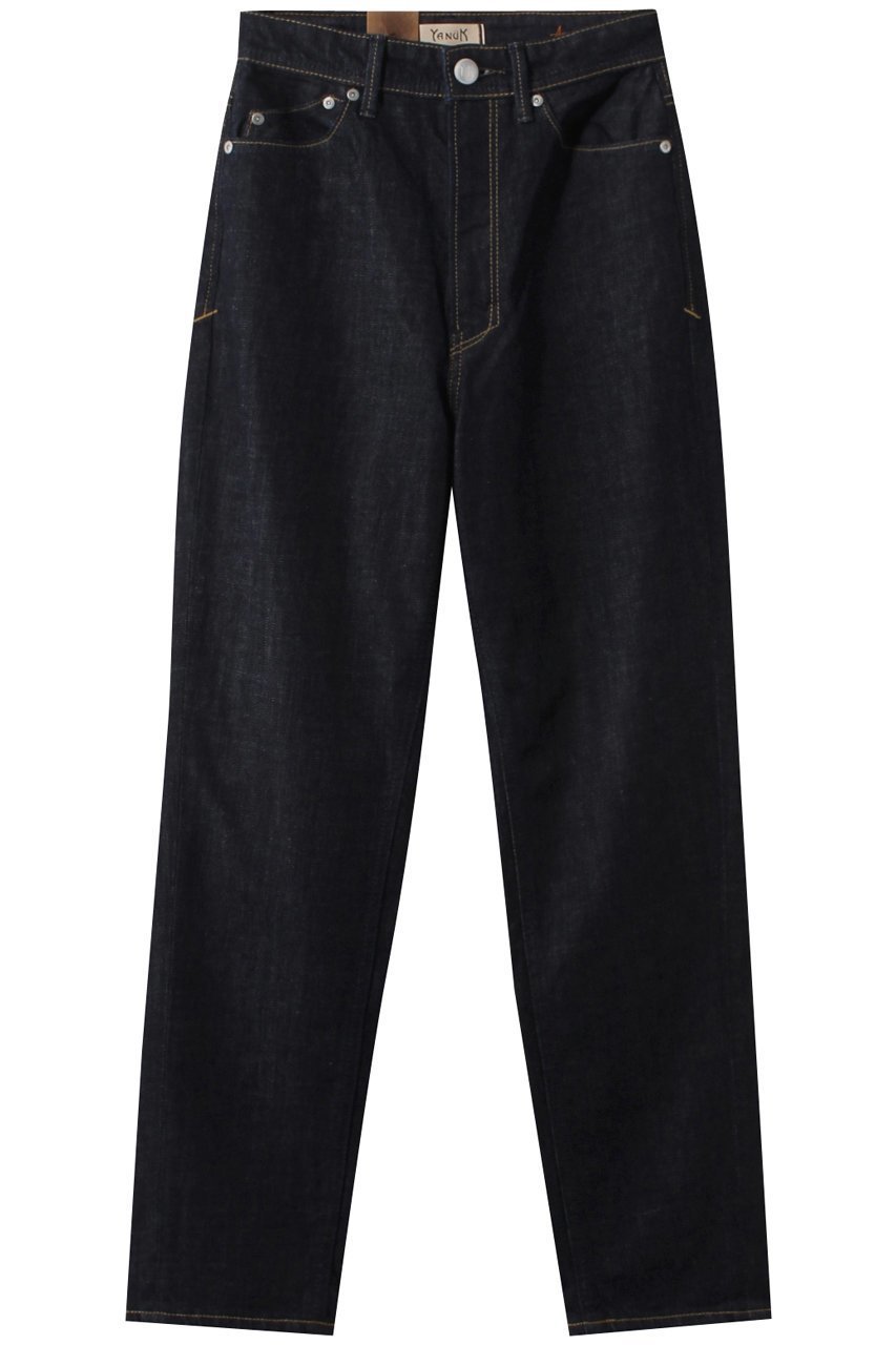 【ヤヌーク/YANUK】のボーイズテーパード【ANN】 インテリア・キッズ・メンズ・レディースファッション・服の通販 founy(ファニー) 　ファッション　Fashion　レディースファッション　Fashion for Women　パンツ　Pants & Trousers　デニムパンツ・ジーンズ・美脚デニム　Denim Jeans & Pants　ダメージ　Distressed, Destroyed　デニム　Denim, Jeans Material　エレガント 上品　Elegant　ワンウォッシュインディゴ|ID: prp329100003879394 ipo3291000000035811609