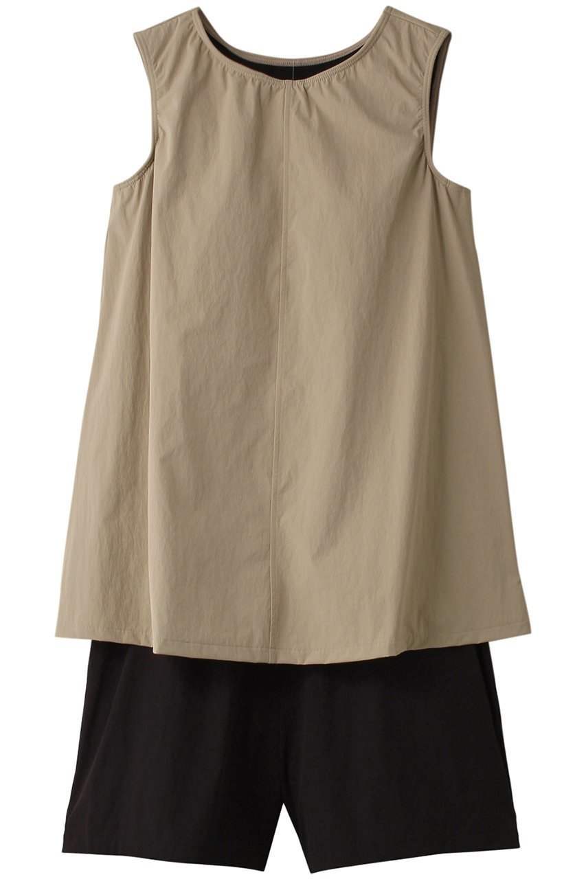 【レイール/Reir】の【Ungrid】タンキニ 無地 インテリア・キッズ・メンズ・レディースファッション・服の通販 founy(ファニー) 　ファッション　Fashion　レディースファッション　Fashion for Women　トップス・カットソー　Cut & Sew Tops　キャミソール&ノースリーブ　Camisoles & Sleeveless Tops　シャツ・ブラウス・オフィスカジュアル　Elegant Blouses & Button-Ups　水着　Swimwear　おすすめ　Recommended / Our Picks　ショーツ　Shorts, Short Pants　ストレッチ　Stretch, Stretchy Fabric　センター　Center, Center Line　ノースリーブ　Sleeveless, No-Sleeve　フィット　Fit, Slim Fit　ポケット　Pocket, Pocket Detail　水着　Swimsuit, Swimwear　無地　Plain, Solid Color　ベージュ|ID: prp329100003881352 ipo3291000000035926630