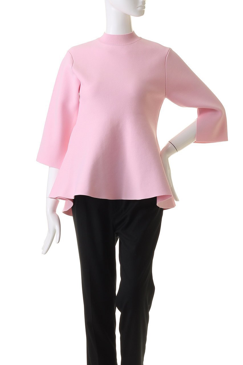 【ル フィル/LE PHIL】のフレアニット 人気、トレンドファッション・服の通販 founy(ファニー) 　ファッション　Fashion　レディースファッション　WOMEN　トップス・カットソー　Tops/Tshirt　ニット　Knit Tops　プルオーバー　Pullover　スリット　Slit　ハイネック　High Neck　フレア　Flare　ペプラム　Peplum　other-2|ID: prp329100003881358 ipo3291000000031378326