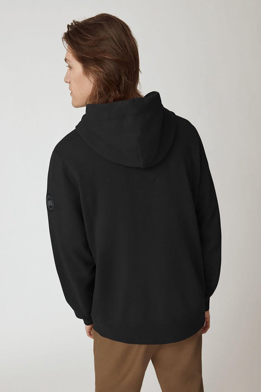 【カナダグース/CANADA GOOSE / MEN】の【MEN】7403MB Huron Hoody Black Label ヒューロン フーディー 人気、トレンドファッション・服の通販 founy(ファニー) 　ファッション　Fashion　メンズファッション　Fashion for Men　トップス・カットソー　Cut & Sew Tops　パーカー・フーディー / カジュアルコーデ　Hoodies & Parkas　メンズシャツ　Shirts　ドローコード　Drawcord, Drawstring Cord　ポケット　Pocket, Pocket Detail　リブニット　Rib Knit, Ribbed Knit　リュクス　Luxury, Elegant, High-End, Chic　リラックス　Relax, Relaxed Fit　other-4|ID: prp329100003882629 ipo3291000000032928765