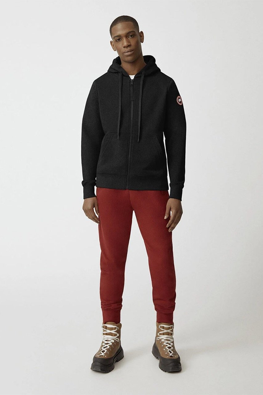 【カナダグース/CANADA GOOSE / MEN】の【MEN】7401M Huron Full Zip Hoody ヒューロン フル ジップ フーディー 人気、トレンドファッション・服の通販 founy(ファニー) 　ファッション　Fashion　メンズファッション　Fashion for Men　トップス・カットソー　Cut & Sew Tops　パーカー・フーディー / カジュアルコーデ　Hoodies & Parkas　メンズシャツ　Shirts　おすすめ　Recommended / Our Picks　ジップ　Zip, Zipper　ダイヤモンド　Diamond, Brilliant Cut　ドローコード　Drawcord, Drawstring Cord　ハンド　Hand, Handmade　フロント　Front, Front Design　ポケット　Pocket, Pocket Detail　リブニット　Rib Knit, Ribbed Knit　other-4|ID: prp329100003882630 ipo3291000000032874792