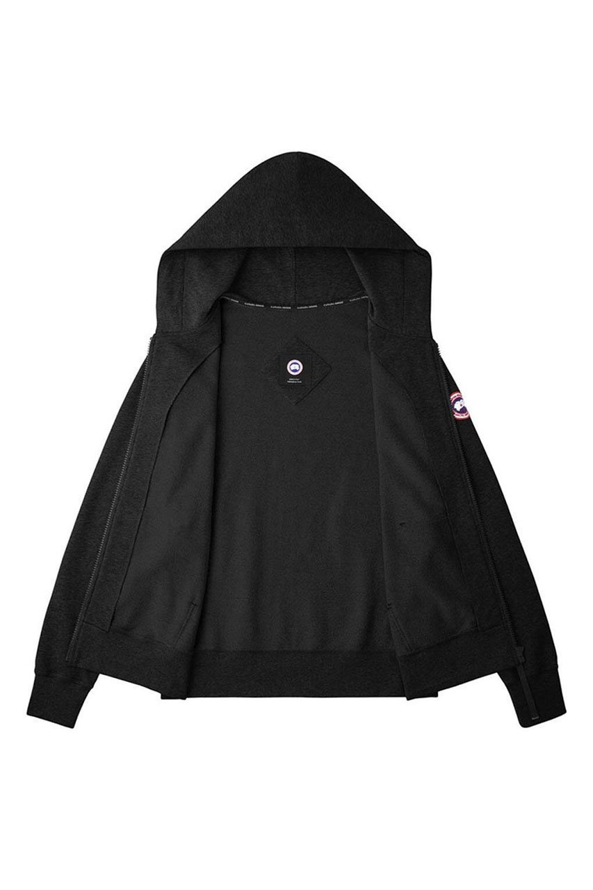 【カナダグース/CANADA GOOSE / MEN】の【MEN】7401M Huron Full Zip Hoody ヒューロン フル ジップ フーディー 人気、トレンドファッション・服の通販 founy(ファニー) 　ファッション　Fashion　メンズファッション　Fashion for Men　トップス・カットソー　Cut & Sew Tops　パーカー・フーディー / カジュアルコーデ　Hoodies & Parkas　メンズシャツ　Shirts　おすすめ　Recommended / Our Picks　ジップ　Zip, Zipper　ダイヤモンド　Diamond, Brilliant Cut　ドローコード　Drawcord, Drawstring Cord　ハンド　Hand, Handmade　フロント　Front, Front Design　ポケット　Pocket, Pocket Detail　リブニット　Rib Knit, Ribbed Knit　other-6|ID: prp329100003882630 ipo3291000000032874804