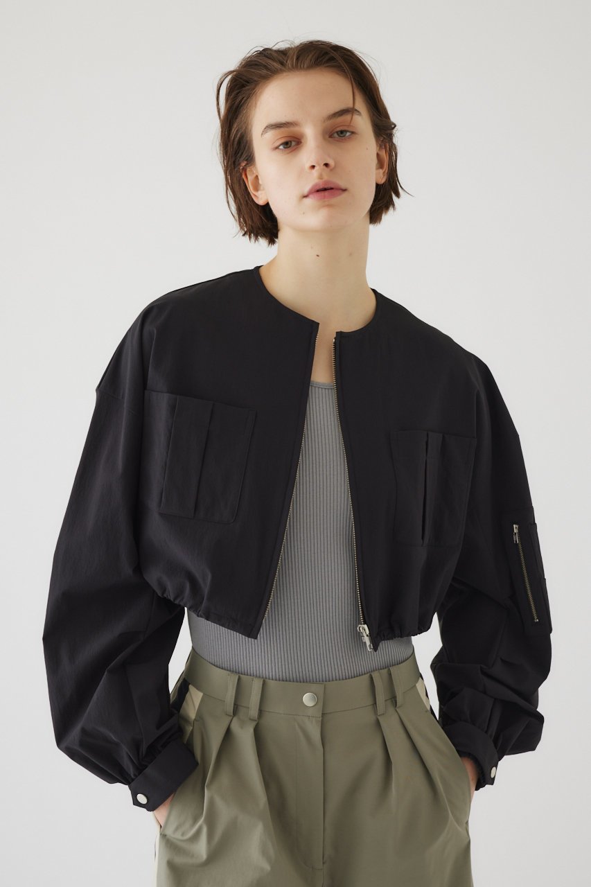 【リムアーク/RIM.ARK】のCollarless MA-1/ブルゾン 人気、トレンドファッション・服の通販 founy(ファニー) 　ファッション　Fashion　レディースファッション　Fashion for Women　アウター　Coat / Outerwear Collection　レディースジャケット・軽アウター　Jackets　ブルゾンジャケット・スポーティアウター　Blouson Jackets　MA-1ジャケット　MA-1 Bomber Jackets / Flight Jackets　ジャケット　Jacket, Outerwear　バランス　Balance, Style Balance　ブルゾン　Blouson, Bomber Jacket　other-8|ID: prp329100003882643 ipo3291000000032785175
