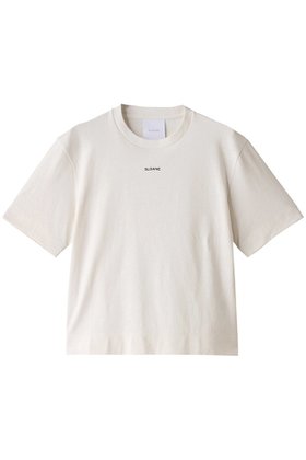 【スローン/SLOANE】 ヘンプ×コットン ロゴショート丈Tシャツ人気、トレンドファッション・服の通販 founy(ファニー) ファッション Fashion レディースファッション WOMEN トップス・カットソー Tops/Tshirt シャツ/ブラウス Shirts/Blouses ロング / Tシャツ T-Shirts カットソー Cut and Sewn ショート Short スリーブ Sleeve バランス Balance 定番 Standard |ID:prp329100003882655