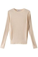 【スローン/SLOANE】の18Gワイドリブ シルク クルーネック 人気、トレンドファッション・服の通販 founy(ファニー) ファッション Fashion レディースファッション Fashion for Women トップス・カットソー Cut & Sew Tops ニット Knit Tops & Sweaters カジュアルプルオーバー・ニットトップス Pullovers & Knit Tops / Casual Pullovers なめらか Smooth, Silky Texture シルク Silk, 100% Silk ワイドリブ Wide Rib, Wide Ribbed Knit エレガント 上品 Elegant 定番 Standard, Basic Item |ID:prp329100003882661