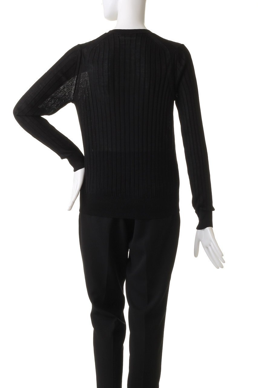 【スローン/SLOANE】の18Gワイドリブ シルク クルーネック 人気、トレンドファッション・服の通販 founy(ファニー) 　ファッション　Fashion　レディースファッション　Fashion for Women　トップス・カットソー　Cut & Sew Tops　ニット　Knit Tops & Sweaters　カジュアルプルオーバー・ニットトップス　Pullovers & Knit Tops / Casual Pullovers　なめらか　Smooth, Silky Texture　シルク　Silk, 100% Silk　ワイドリブ　Wide Rib, Wide Ribbed Knit　エレガント 上品　Elegant　定番　Standard, Basic Item　other-4|ID: prp329100003882661 ipo3291000000036688107