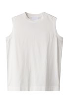 【スローン/SLOANE】の60/2コットン天竺 UVノースリーブ 人気、トレンドファッション・服の通販 founy(ファニー) ファッション Fashion レディースファッション Fashion for Women トップス・カットソー Cut & Sew Tops キャミソール&ノースリーブ Camisoles & Sleeveless Tops シャツ・ブラウス・オフィスカジュアル Elegant Blouses & Button-Ups ロングTシャツ・Tシャツ Longline T-Shirts & Tees カットソー・ベーシックTシャツ Cut-and-Sewn Tops / Stretch Tees & Basics キャミソール Camisole, Spaghetti Strap Top シンプル Simple, Minimal タンク Tank Top, Sleeveless Top ノースリーブ Sleeveless, No-Sleeve バランス Balance, Style Balance エレガント 上品 Elegant 定番 Standard, Basic Item thumbnail ホワイト|ID: prp329100003882694 ipo3291000000035344106