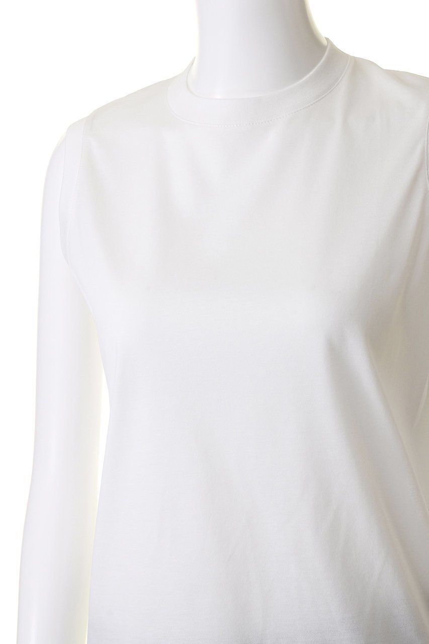 【スローン/SLOANE】の60/2コットン天竺 UVノースリーブ 人気、トレンドファッション・服の通販 founy(ファニー) 　ファッション　Fashion　レディースファッション　Fashion for Women　トップス・カットソー　Cut & Sew Tops　キャミソール&ノースリーブ　Camisoles & Sleeveless Tops　シャツ・ブラウス・オフィスカジュアル　Elegant Blouses & Button-Ups　ロングTシャツ・Tシャツ　Longline T-Shirts & Tees　カットソー・ベーシックTシャツ　Cut-and-Sewn Tops / Stretch Tees & Basics　キャミソール　Camisole, Spaghetti Strap Top　シンプル　Simple, Minimal　タンク　Tank Top, Sleeveless Top　ノースリーブ　Sleeveless, No-Sleeve　バランス　Balance, Style Balance　エレガント 上品　Elegant　定番　Standard, Basic Item　other-5|ID: prp329100003882694 ipo3291000000035344111