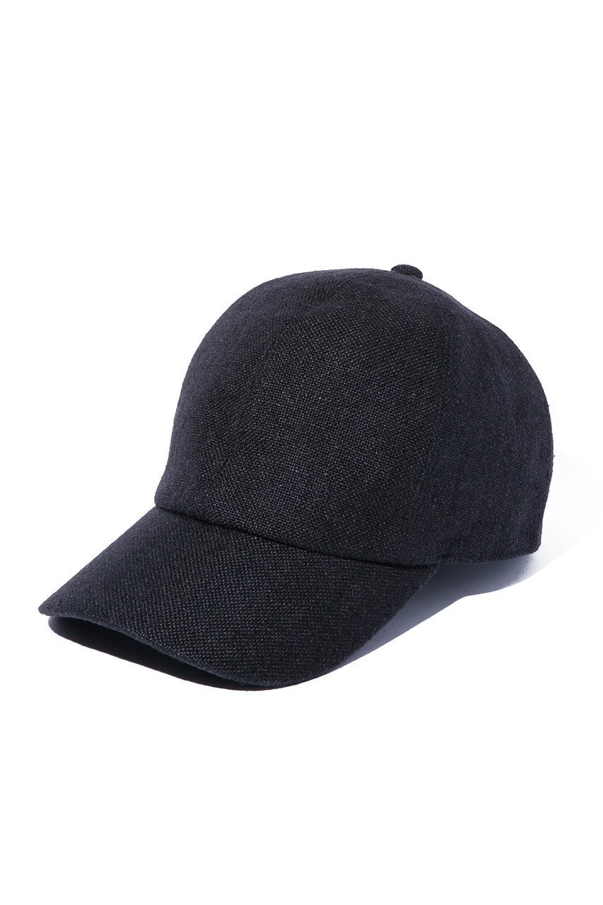 【イリスフォーセブン/IRIS 47】のsilence キャップ インテリア・キッズ・メンズ・レディースファッション・服の通販 founy(ファニー) 　ファッション　Fashion　レディースファッション　WOMEN　帽子　Hats　キャップ　Cap　クラウン　Crown　リネン　Linen　帽子　Hat　ブラック|ID: prp329100003882702 ipo3291000000025567549