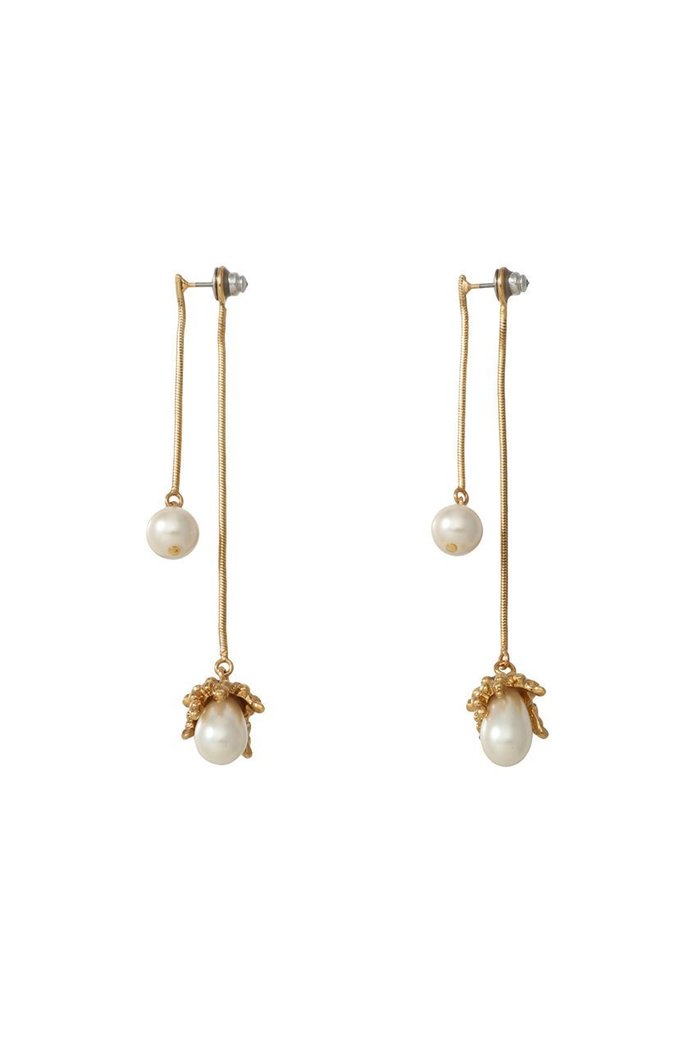 【アデル ビジュー/ADER bijoux】のLily of the valley pearl 2way ピアス インテリア・キッズ・メンズ・レディースファッション・服の通販 founy(ファニー) https://founy.com/ ファッション Fashion レディースファッション Fashion for Women ジュエリー Jewelry ファッションリング Fashion Rings イヤリング・フープ・ドロップタイプ Hoop, Drop & Clip Earrings イヤリング Earrings パーティ Party, Party Style パール Pearl, Pearl Accent フェミニン Feminine, Girly ミックス Mix, Mixed Style モチーフ Motif, Design Theme リュクス Luxury, Elegant, High-End, Chic |ID: prp329100003882712 ipo3291000000035697764