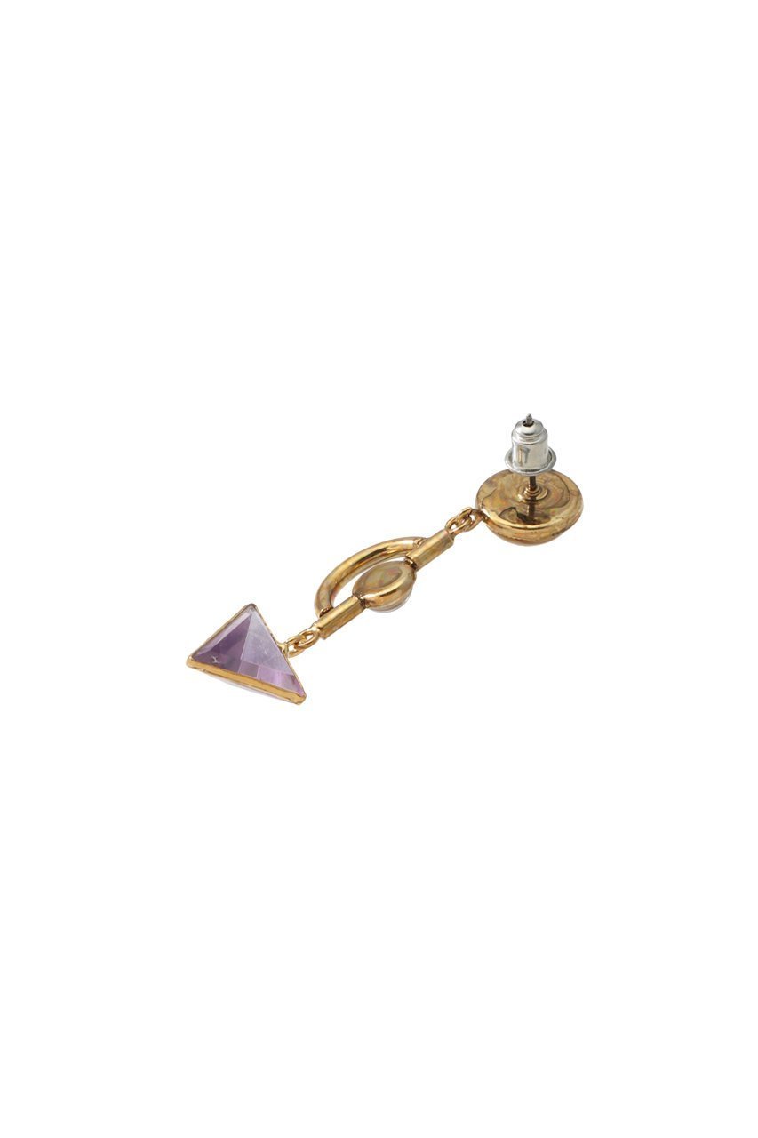【アデル ビジュー/ADER bijoux】のGEM stone cabochon ピアス 人気、トレンドファッション・服の通販 founy(ファニー) 　ファッション　Fashion　レディースファッション　Fashion for Women　ジュエリー　Jewelry　ファッションリング　Fashion Rings　イヤリング・フープ・ドロップタイプ　Hoop, Drop & Clip Earrings　イヤリング　Earrings　カラフル　Colorful Design　サークル　Circle, Round Design　トライアングル　Triangle, Triangular Shape　モチーフ　Motif, Design Theme　リゾート　Resort, Vacation Style　エレガント 上品　Elegant　再入荷　Restock / Back in Stock　other-3|ID: prp329100003882716 ipo3291000000031378094