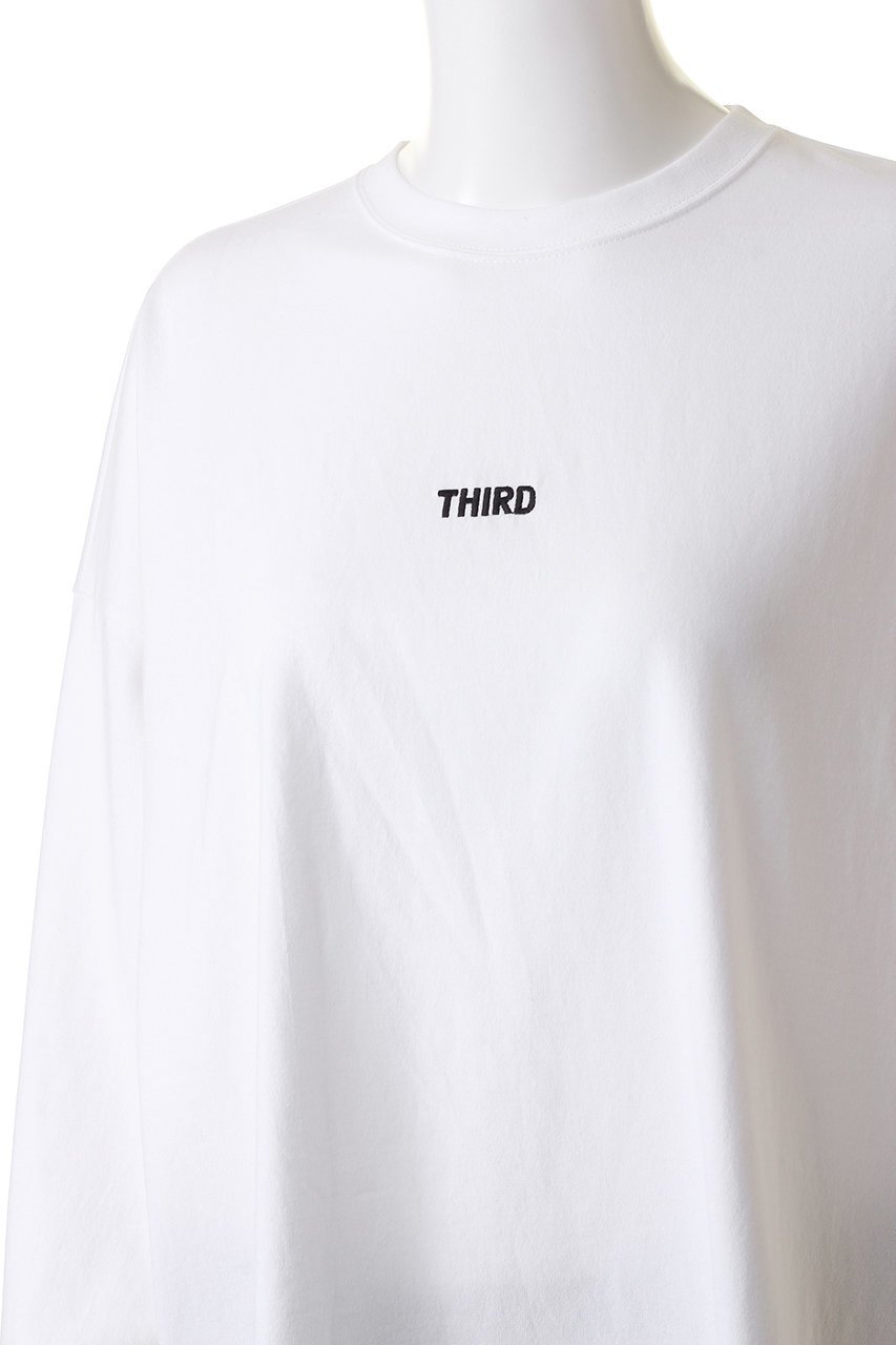 【サードマガジン/THIRD MAGAZINE】のバックプリントロングTシャツ 人気、トレンドファッション・服の通販 founy(ファニー) 　ファッション　Fashion　レディースファッション　Fashion for Women　トップス・カットソー　Cut & Sew Tops　シャツ・ブラウス・オフィスカジュアル　Elegant Blouses & Button-Ups　ロングTシャツ・Tシャツ　Longline T-Shirts & Tees　カットソー・ベーシックTシャツ　Cut-and-Sewn Tops / Stretch Tees & Basics　スリーブ　Sleeve, Long Sleeve / Short Sleeve　フロント　Front, Front Design　プリント　Print, Printed Pattern　ロング　Long, Long-Length　長袖　Long Sleeve, Full Sleeve　other-5|ID: prp329100003882731 ipo3291000000032921610