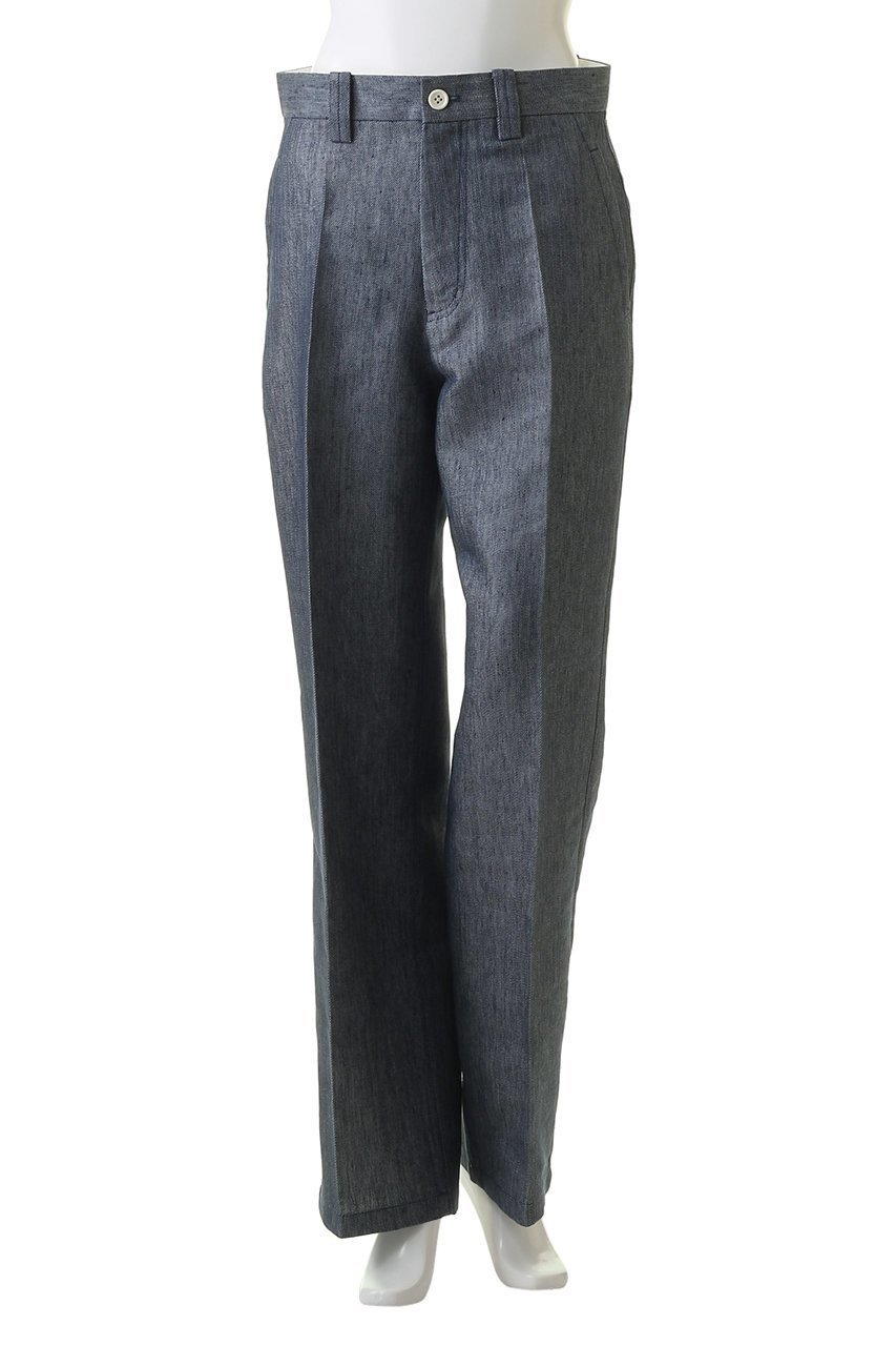 【デパリエ/DEPAREILLE】のデニムフィルムツイルパンツ 人気、トレンドファッション・服の通販 founy(ファニー) 　ファッション　Fashion　レディースファッション　Fashion for Women　パンツ　Pants & Trousers　デニムパンツ・ジーンズ・美脚デニム　Denim Jeans & Pants　おすすめ　Recommended / Our Picks　ジャケット　Jacket, Outerwear　セットアップ　Set-Up, Coordinated Outfit　センター　Center, Center Line　デニム　Denim, Jeans Material　ビスチェ　Bustier, Corset Top　ワイド　Wide, Wide Fit　エレガント 上品　Elegant　other-2|ID: prp329100003882758 ipo3291000000032819655