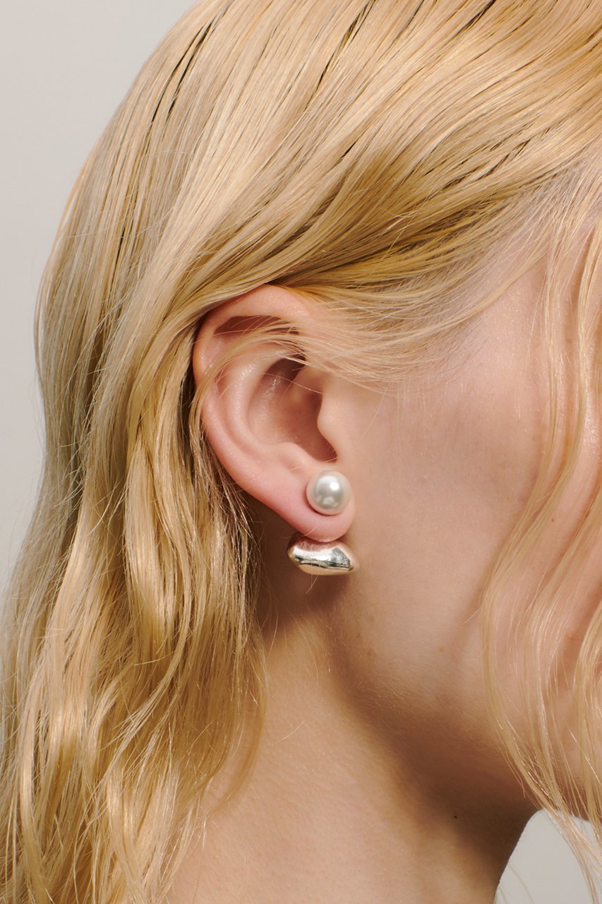 【メゾンドパルス/MAISON DPULSE】のHeart pearl キャッチ ピアス 人気、トレンドファッション・服の通販 founy(ファニー) ファッション Fashion レディースファッション Fashion for Women ジュエリー Jewelry ファッションリング Fashion Rings イヤリング・フープ・ドロップタイプ Hoop, Drop & Clip Earrings イヤリング Earrings パール Pearl, Pearl Accent other-3|ID: prp329100003883890 ipo3291000000035762031