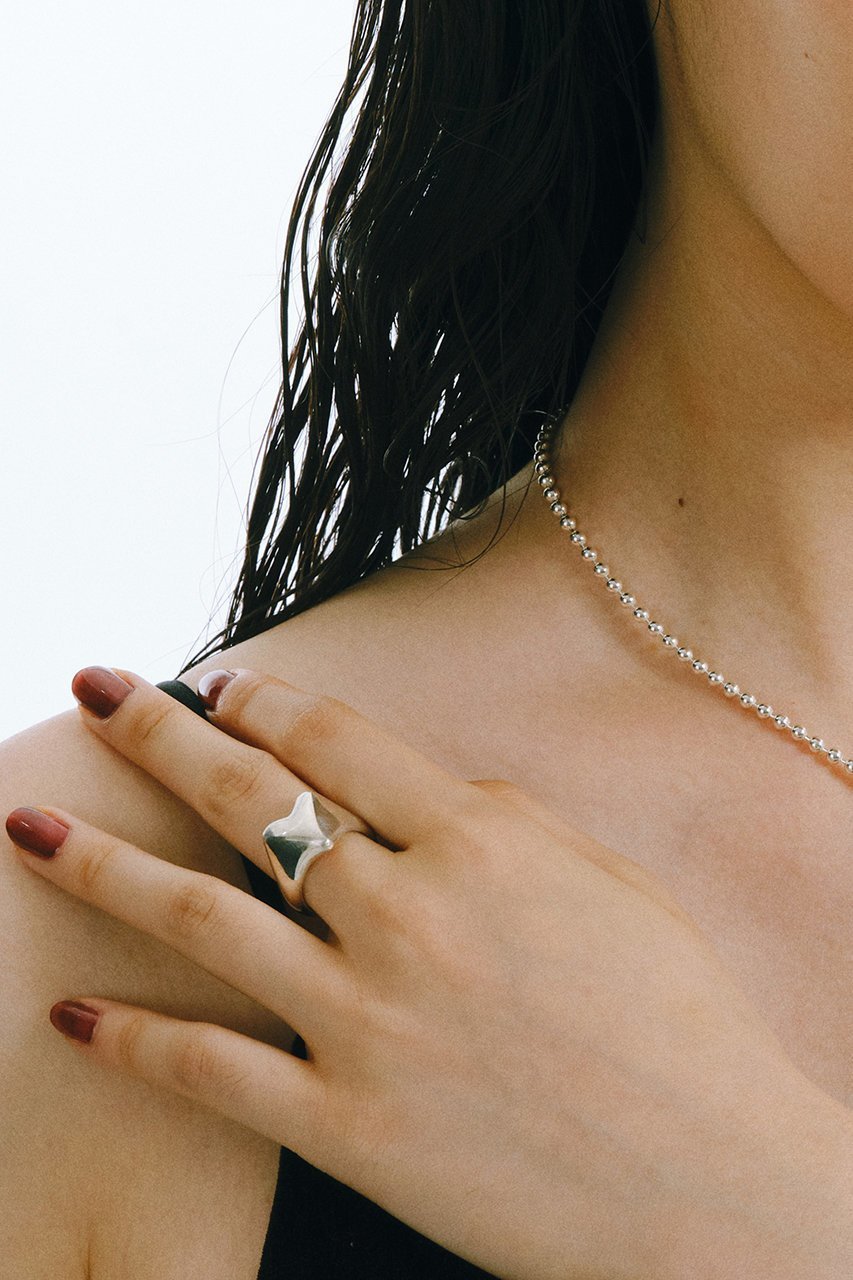 【メゾンドパルス/MAISON DPULSE】のHeart charm リング 人気、トレンドファッション・服の通販 founy(ファニー) 　ファッション　Fashion　レディースファッション　Fashion for Women　ジュエリー　Jewelry　スタイリッシュ　Stylish, Fashionable　チャーム　Charm, Pendant　人気　Popular, Best Seller　other-2|ID: prp329100003883894 ipo3291000000035762044