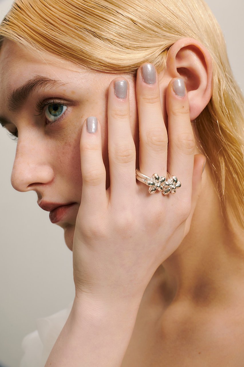 【メゾンドパルス/MAISON DPULSE】のflower charm リング 人気、トレンドファッション・服の通販 founy(ファニー) 　ファッション　Fashion　レディースファッション　WOMEN　おすすめ　Recommend　エレガント 上品　Elegant　チャーム　Charm　バルーン　Balloon　フラワー　Flower　モチーフ　Motif　other-3|ID: prp329100003883899 ipo3291000000031377167