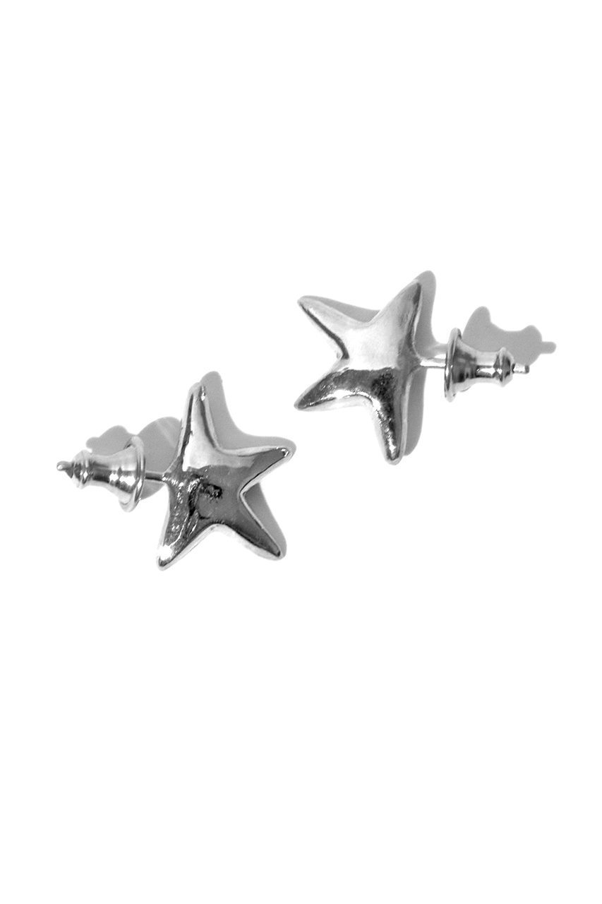 【メゾンドパルス/MAISON DPULSE】のstar charm ピアス インテリア・キッズ・メンズ・レディースファッション・服の通販 founy(ファニー) 　ファッション　Fashion　レディースファッション　Fashion for Women　ジュエリー　Jewelry　ファッションリング　Fashion Rings　イヤリング・フープ・ドロップタイプ　Hoop, Drop & Clip Earrings　イヤリング　Earrings　再入荷　Restock / Back in Stock　シルバー|ID: prp329100003883901 ipo3291000000035417784