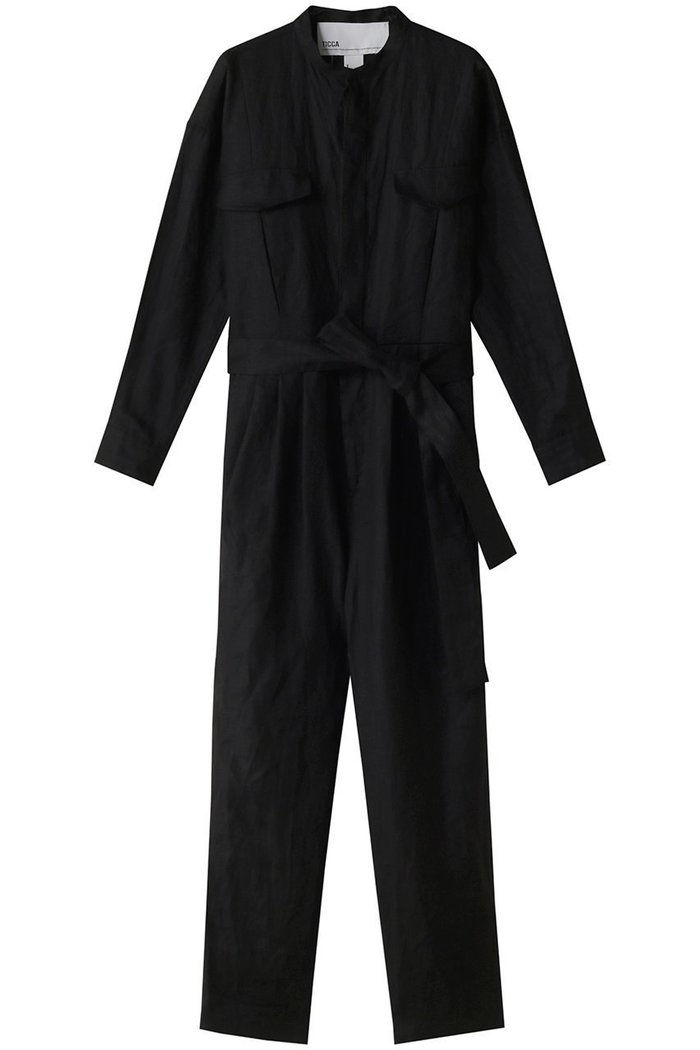 【ティッカ/TICCA】の【ELLE SHOP限定】リネンコンビネゾン インテリア・キッズ・メンズ・レディースファッション・服の通販 founy(ファニー) https://founy.com/ ファッション Fashion レディースファッション Fashion for Women パンツ Pants & Trousers コンビネゾン Jumpsuit, All-in-One スリーブ Sleeve, Long Sleeve / Short Sleeve リネン Linen, Linen Fabric リラックス Relax, Relaxed Fit ロング Long, Long-Length エレガント 上品 Elegant 人気 Popular, Best Seller 夏 Summer |ID: prp329100003883907 ipo3291000000034957557