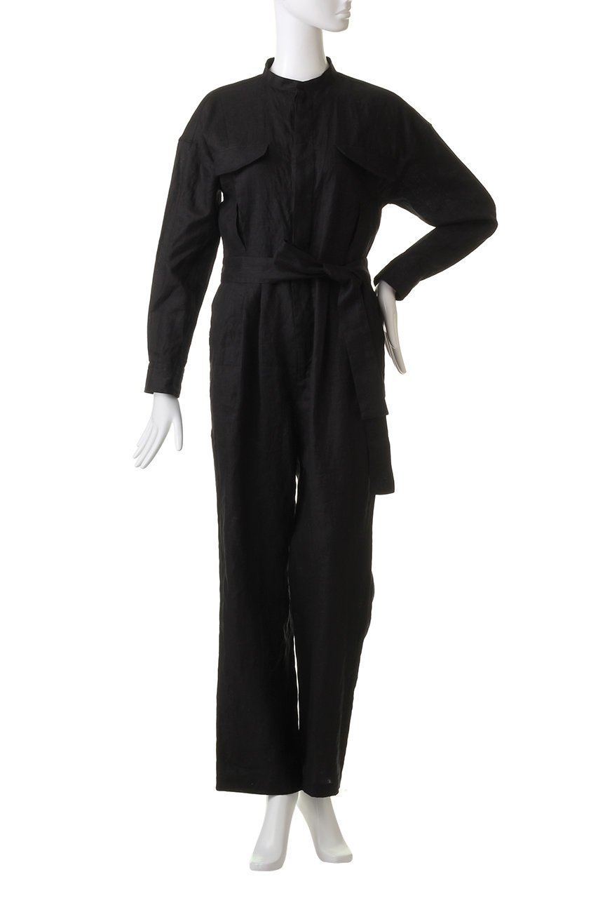 【ティッカ/TICCA】の【ELLE SHOP限定】リネンコンビネゾン 人気、トレンドファッション・服の通販 founy(ファニー) 　ファッション　Fashion　レディースファッション　Fashion for Women　パンツ　Pants & Trousers　コンビネゾン　Jumpsuit, All-in-One　スリーブ　Sleeve, Long Sleeve / Short Sleeve　リネン　Linen, Linen Fabric　リラックス　Relax, Relaxed Fit　ロング　Long, Long-Length　エレガント 上品　Elegant　人気　Popular, Best Seller　夏　Summer　other-2|ID: prp329100003883907 ipo3291000000034957559