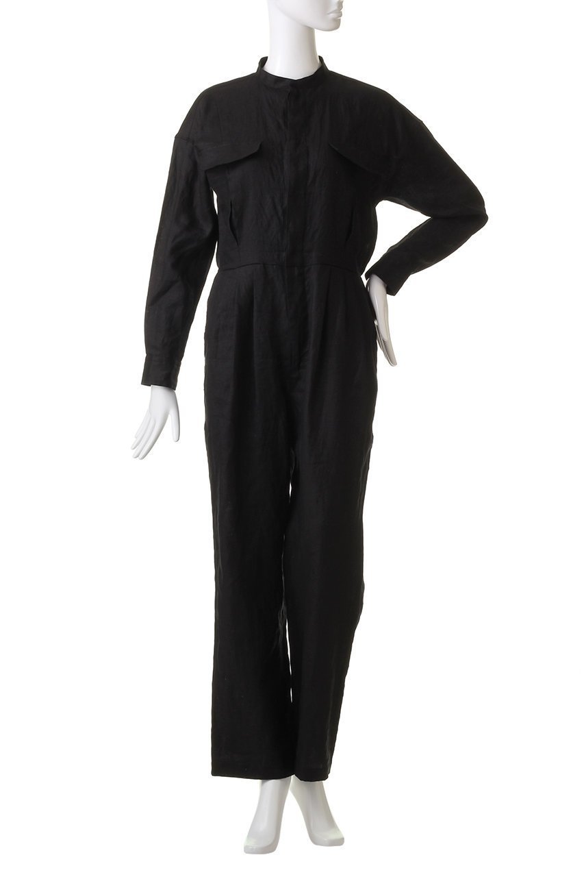 【ティッカ/TICCA】の【ELLE SHOP限定】リネンコンビネゾン 人気、トレンドファッション・服の通販 founy(ファニー) 　ファッション　Fashion　レディースファッション　Fashion for Women　パンツ　Pants & Trousers　コンビネゾン　Jumpsuit, All-in-One　スリーブ　Sleeve, Long Sleeve / Short Sleeve　リネン　Linen, Linen Fabric　リラックス　Relax, Relaxed Fit　ロング　Long, Long-Length　エレガント 上品　Elegant　人気　Popular, Best Seller　夏　Summer　other-6|ID: prp329100003883907 ipo3291000000034957563