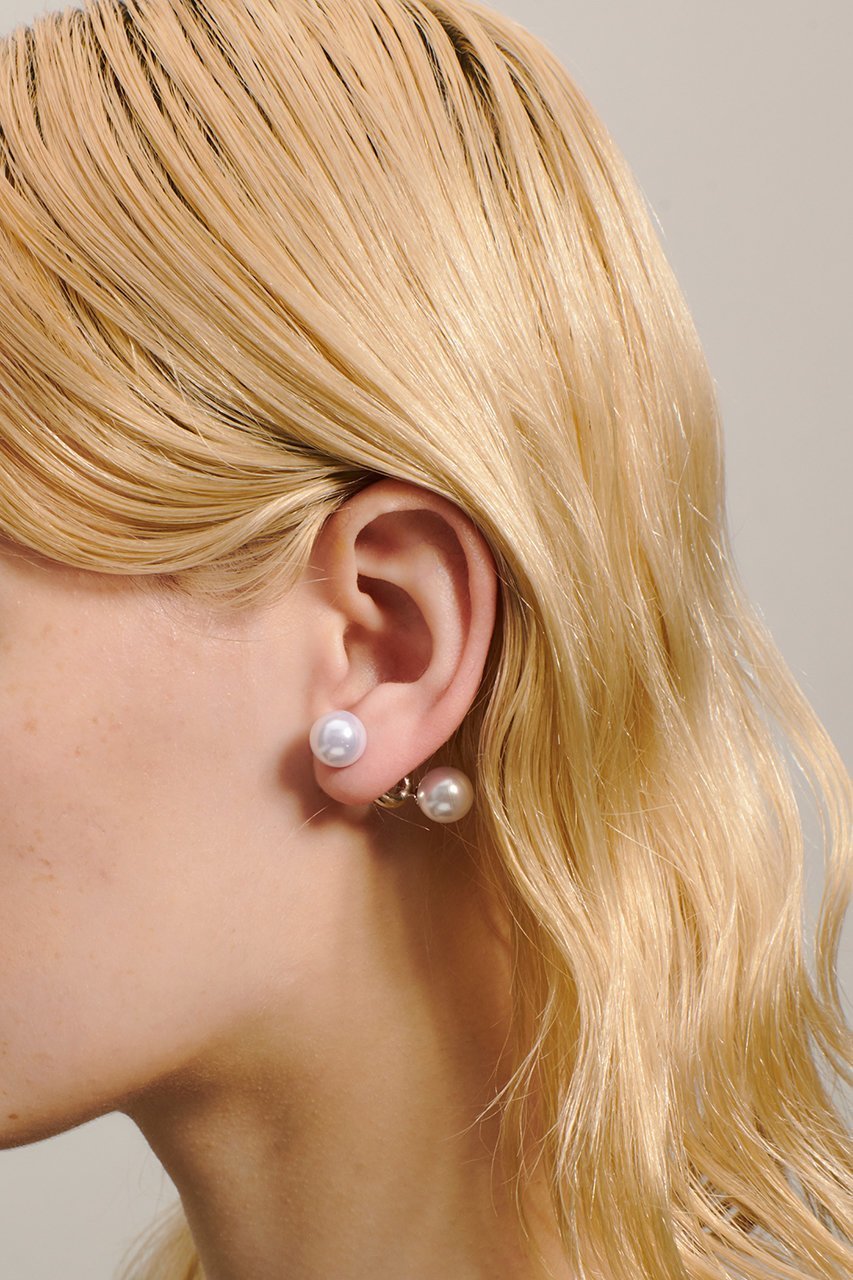 【メゾンドパルス/MAISON DPULSE】のN0.2 de pearl ピアス(片耳用) 人気、トレンドファッション・服の通販 founy(ファニー) 　ファッション　Fashion　レディースファッション　Fashion for Women　ジュエリー　Jewelry　ファッションリング　Fashion Rings　イヤリング・フープ・ドロップタイプ　Hoop, Drop & Clip Earrings　イヤリング　Earrings　シルバー　Silver, Metallic Silver　パール　Pearl, Pearl Accent　エレガント 上品　Elegant　片耳　One-Ear, Single Earring　other-5|ID: prp329100003883922 ipo3291000000035762128