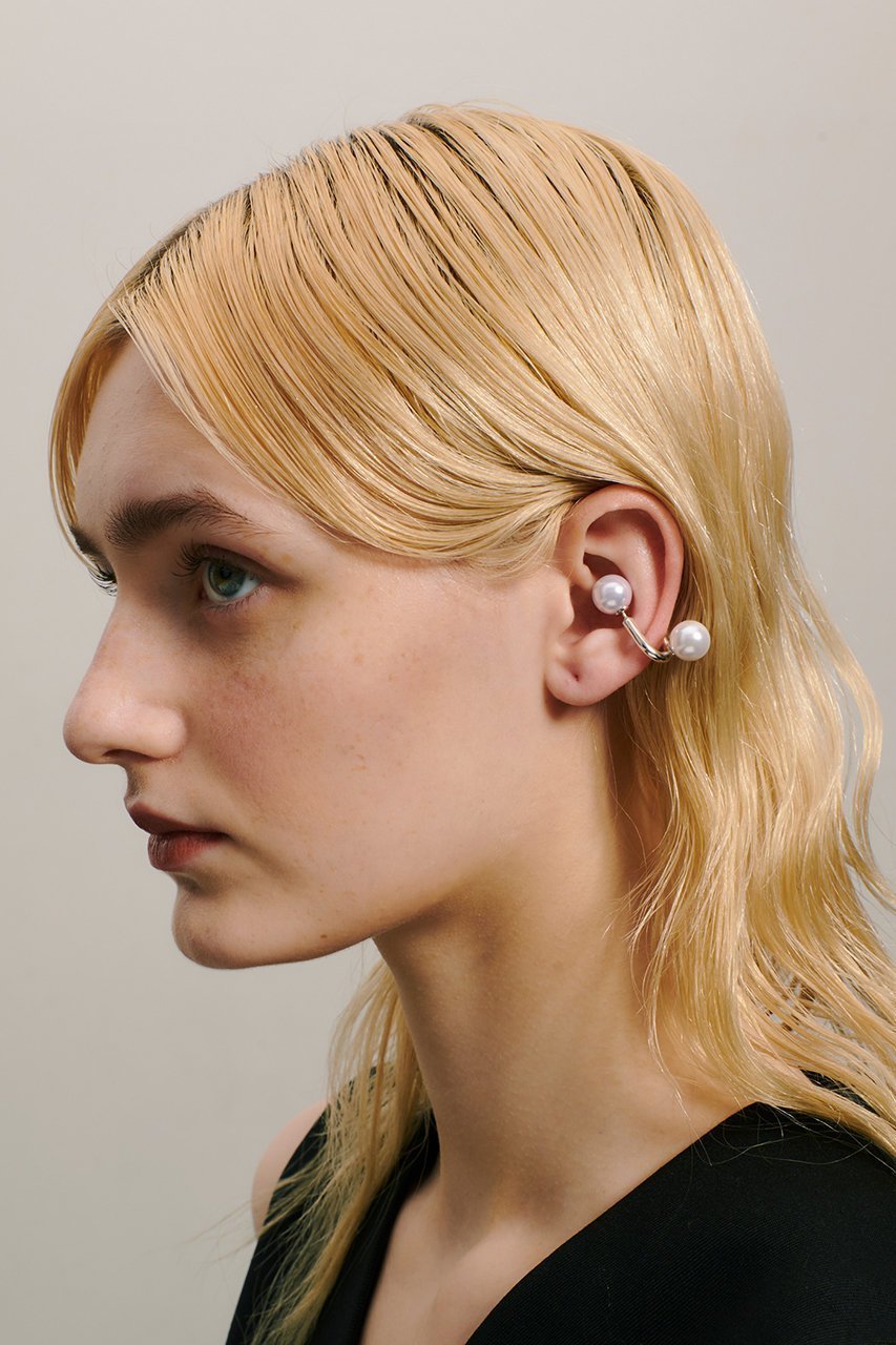 【メゾンドパルス/MAISON DPULSE】のN0.2 de pearl ピアス(片耳用) 人気、トレンドファッション・服の通販 founy(ファニー) 　ファッション　Fashion　レディースファッション　Fashion for Women　ジュエリー　Jewelry　ファッションリング　Fashion Rings　イヤリング・フープ・ドロップタイプ　Hoop, Drop & Clip Earrings　イヤリング　Earrings　シルバー　Silver, Metallic Silver　パール　Pearl, Pearl Accent　エレガント 上品　Elegant　片耳　One-Ear, Single Earring　other-7|ID: prp329100003883922 ipo3291000000035762132