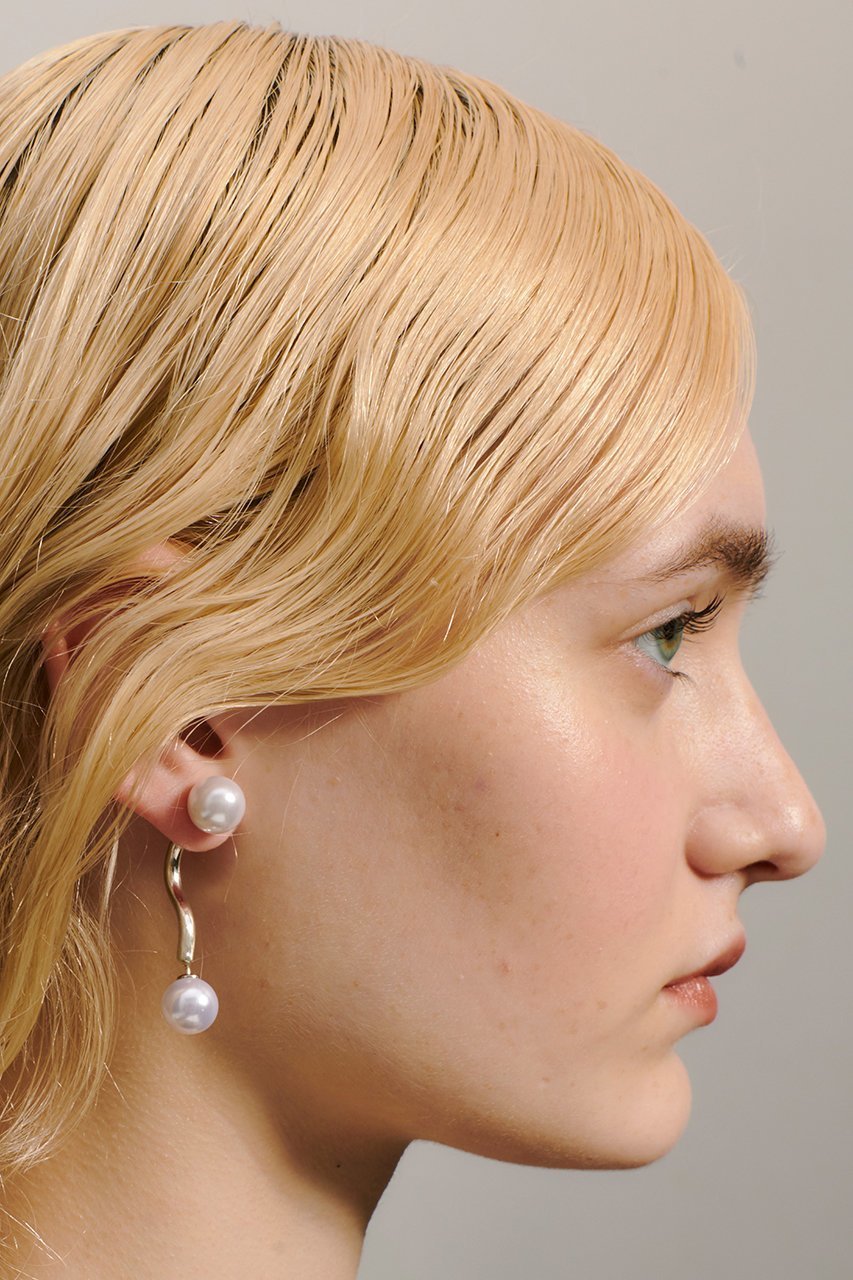 【メゾンドパルス/MAISON DPULSE】のN0.1 de pearl ピアス(片耳用) 人気、トレンドファッション・服の通販 founy(ファニー) 　ファッション　Fashion　レディースファッション　WOMEN　ジュエリー　Jewelry　リング　Rings　イヤリング　Earrings　イヤリング　Earrings　シルバー　Silver　パール　Pearl　エレガント 上品　Elegant　片耳　One Ear　other-2|ID: prp329100003883923 ipo3291000000031377240