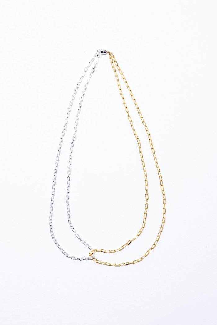 【メゾンドパルス/MAISON DPULSE】のdouble chain ネックレス インテリア・キッズ・メンズ・レディースファッション・服の通販 founy(ファニー) https://founy.com/ ファッション Fashion レディースファッション Fashion for Women ジュエリー Jewelry ネックレス Necklaces & Pendants エレガント 上品 Elegant オケージョン Occasion Wear シルバー Silver, Metallic Silver シンプル Simple, Minimal チェーン Chain, Chain Strap ネックレス Necklace, Pendant Necklace |ID: prp329100003883928 ipo3291000000035762145