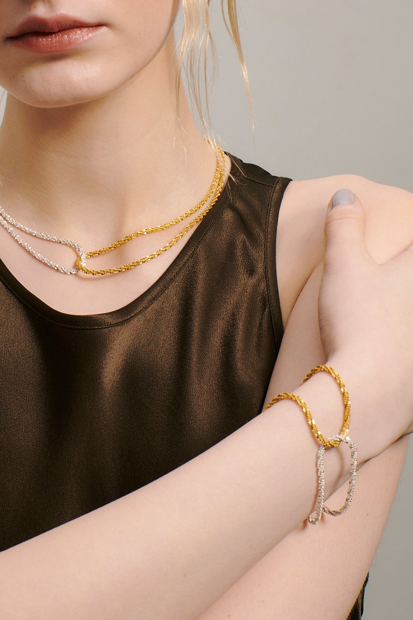 【メゾンドパルス/MAISON DPULSE】のdouble chain ブレスレット 人気、トレンドファッション・服の通販 founy(ファニー) 　ファッション　Fashion　レディースファッション　Fashion for Women　ジュエリー　Jewelry　チェーン＆カフブレスレット　Cuff & Chain Bracelets　バングル・カフブレスレット　Bangles & Cuff Bracelets　エレガント 上品　Elegant　オケージョン　Occasion Wear　シルバー　Silver, Metallic Silver　シンプル　Simple, Minimal　チェーン　Chain, Chain Strap　ブレスレット　Bracelet, Wristband　other-2|ID: prp329100003883929 ipo3291000000035762150