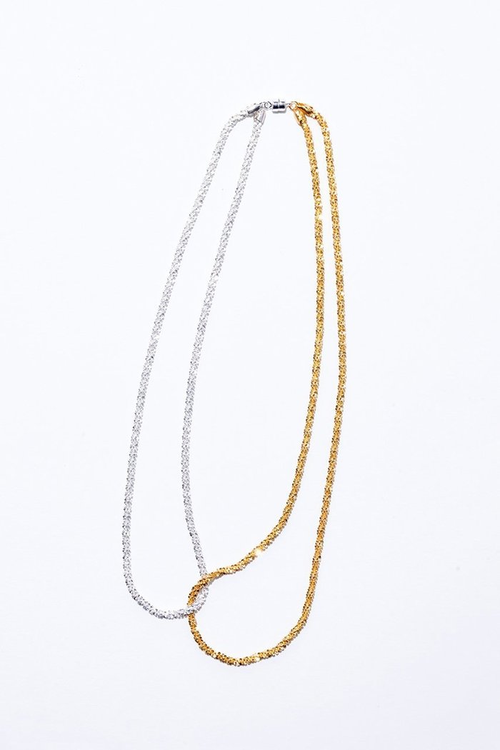 【メゾンドパルス/MAISON DPULSE】のdouble chain ネックレス インテリア・キッズ・メンズ・レディースファッション・服の通販 founy(ファニー) https://founy.com/ ファッション Fashion レディースファッション Fashion for Women ジュエリー Jewelry ネックレス Necklaces & Pendants エレガント 上品 Elegant オケージョン Occasion Wear シルバー Silver, Metallic Silver シンプル Simple, Minimal チェーン Chain, Chain Strap ネックレス Necklace, Pendant Necklace |ID: prp329100003883930 ipo3291000000035762151