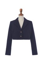 【デイジーリン/DAISY LIN】のSuper Light Stretch Jacket 人気、トレンドファッション・服の通販 founy(ファニー) ファッション Fashion レディースファッション Fashion for Women アウター Coat / Outerwear Collection レディースジャケット・軽アウター Jackets おすすめ Recommended / Our Picks ウォッシャブル Machine Washable カーディガン Cardigan, Knitwear サテン Satin, Glossy Fabric シルク Silk, 100% Silk ジャケット Jacket, Outerwear ストレッチ Stretch, Stretchy Fabric タフタ Taffeta, Structured Fabric エレガント 上品 Elegant 春 Spring 羽織 Haori, Light Jacket 軽量 Lightweight, Ultra Light thumbnail ネイビー|ID: prp329100003883951 ipo3291000000035721003