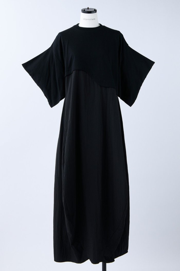 【ナゴンスタンス/nagonstans】のCO天竺 Square Sleeve DRS/ドレス インテリア・キッズ・メンズ・レディースファッション・服の通販 founy(ファニー) https://founy.com/ ファッション Fashion レディースファッション Fashion for Women ワンピース Dresses フォーマル・パーティードレス・結婚式用ドレス Elegant & Casual Dresses チュニック Tunic Tops & Dresses アウトドア Outdoor Clothing カッティング Cutting Detail カットソー Cut and Sewn Top スクエア Square, Square Shape スリーブ Sleeve, Long Sleeve / Short Sleeve チュニック Tunic, Long Top ドッキング Docking, Mixed Material ドレス Dress, One-Piece ポケット Pocket, Pocket Detail ミックス Mix, Mixed Style ロング Long, Long-Length 半袖 Short Sleeve, Half Sleeve |ID: prp329100003883957 ipo3291000000032921926