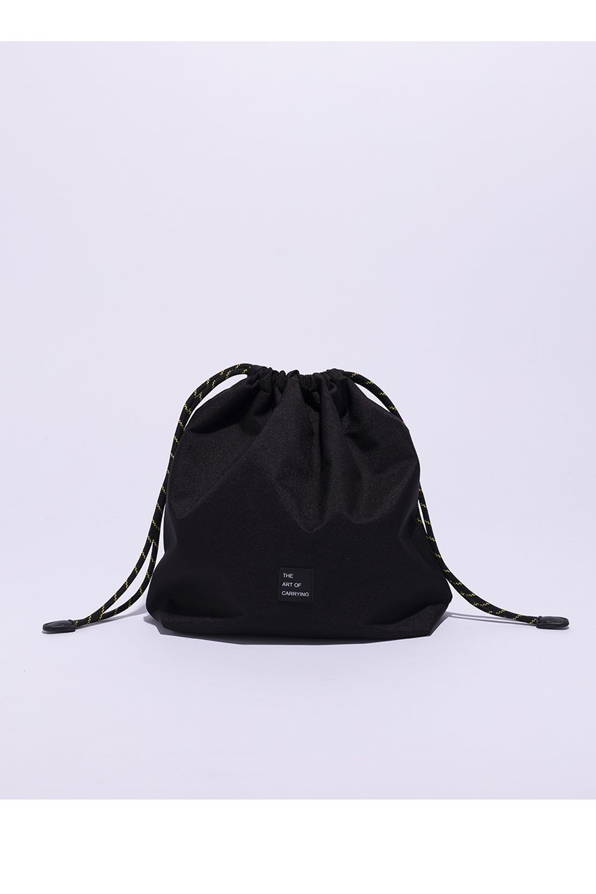 【ジ アートオブキャリング/THE ART OF CARRYING】の【UNISEX】ドローストリング C インテリア・キッズ・メンズ・レディースファッション・服の通販 founy(ファニー) 　ファッション　Fashion　レディースファッション　Fashion for Women　ユニセックス　Unisex, Genderless　ドローストリング　Drawstring, Pull Cord　ブラック|ID: prp329100003883985 ipo3291000000032795243