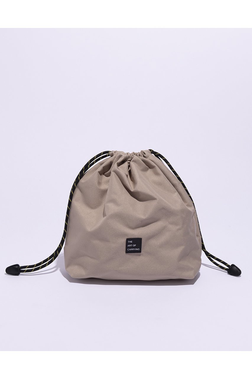 【ジ アートオブキャリング/THE ART OF CARRYING】の【UNISEX】ドローストリング C インテリア・キッズ・メンズ・レディースファッション・服の通販 founy(ファニー) 　ファッション　Fashion　レディースファッション　Fashion for Women　ユニセックス　Unisex, Genderless　ドローストリング　Drawstring, Pull Cord　ベージュ|ID: prp329100003883985 ipo3291000000032795245