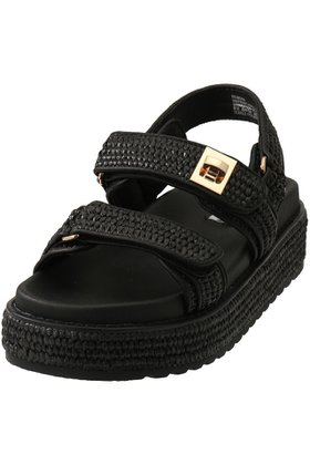 【スティーブマデン/STEVE MADDEN】のBIGMONA ダブルベルトラフィアサンダル 人気、トレンドファッション・服の通販 founy(ファニー) ファッション Fashion レディースファッション Fashion for Women ベルト&ウエストマーク Belts & Waist Accessories クラシック Classic, Timeless Style サンダル Sandals, Summer Shoes ダブル Double, Double-Breasted デニム Denim, Jeans Material フェミニン Feminine, Girly ラフィア Raffia, Natural Straw 厚底 Platform Shoes 夏 Summer |ID:prp329100003883993