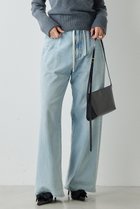 【ウィムガゼット/Whim Gazette】のドロストデニムパンツ 人気、トレンドファッション・服の通販 founy(ファニー) ファッション Fashion レディースファッション Fashion for Women パンツ Pants & Trousers デニムパンツ・ジーンズ・美脚デニム Denim Jeans & Pants ウォッシュ Washed Finish クール Cool, Chic シューズ Shoes, Footwear シンプル Simple, Minimal デニム Denim, Jeans Material ドローコード Drawcord, Drawstring Cord リラックス Relax, Relaxed Fit thumbnail ブルー|ID: prp329100003884040 ipo3291000000036458600