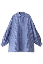 【ル フィル/LE PHIL】のバックスリットブロードシャツ ブルーストライプ|ID: prp329100003885522 ipo3291000000036842540