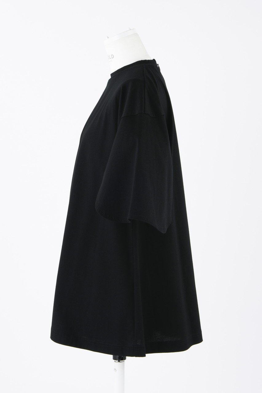 【エンフォルド/ENFOLD】のシルケット天竺 ダブルスリーブ T/SH Tシャツ 人気、トレンドファッション・服の通販 founy(ファニー) ファッション Fashion レディースファッション Fashion for Women トップス・カットソー Cut & Sew Tops シャツ・ブラウス・オフィスカジュアル Elegant Blouses & Button-Ups ロングTシャツ・Tシャツ Longline T-Shirts & Tees カットソー・ベーシックTシャツ Cut-and-Sewn Tops / Stretch Tees & Basics カットソー Cut and Sewn Top ショート Short, Short Length シルケット Silket, Silky Cotton スリーブ Sleeve, Long Sleeve / Short Sleeve ダブル Double, Double-Breasted ワイド Wide, Wide Fit エレガント 上品 Elegant 半袖 Short Sleeve, Half Sleeve other-2|ID: prp329100003885547 ipo3291000000036415373